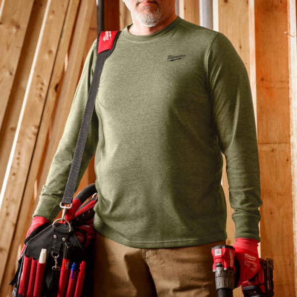 Milwaukee 604 Hybrid Work Tee's - Long Sleeve