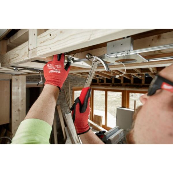 Milwaukee 48-22-9018 16oz Smooth Face Hybrid Claw Hammer