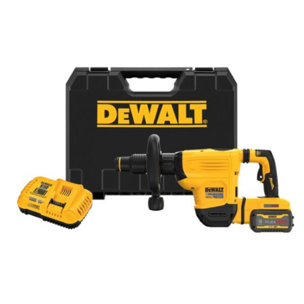 DeWalt DCH832X1 60V MAX* 15 lb. Cordless SDS Max Chipping Hammer Kit