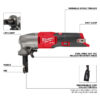 Milwaukee 2476-20 M12 FUEL 16-Gauge Nibbler-Tool Only2 Milwaukee 2476-20 M12 FUEL 16-Gauge Nibbler - Tool Only