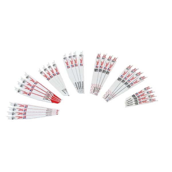 Milwaukee 49-22-1132 SAWZALL Demolition and Standard Blade Set 32-Piece