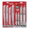 Milwaukee 49-22-1132 SAWZALL Demolition and Standard Blade Set 32-Piece