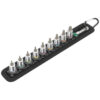 Wera 003882 Belt 3 Torx HF Zyklop Bit Socket Set