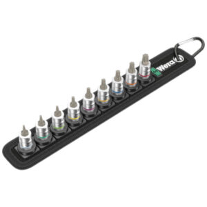 Wera 003882 Belt 3 Torx HF Zyklop Bit Socket Set