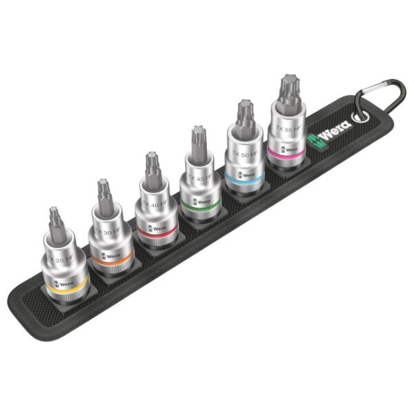 Wera 003997 Belt C 3 TORX HF Zyklop bit socket set with holding function