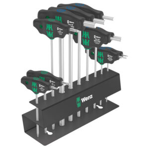 Wera 004174 T-handle Bicycle Set 6, T-Handle, 10 Pieces