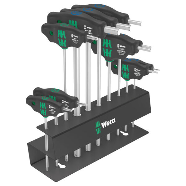 Wera 004174 T-handle Bicycle Set 6, T-Handle, 10 Pieces