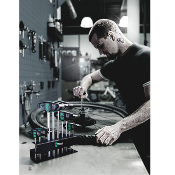 Wera 004174 T-handle Bicycle Set 6, T-Handle, 10 Pieces