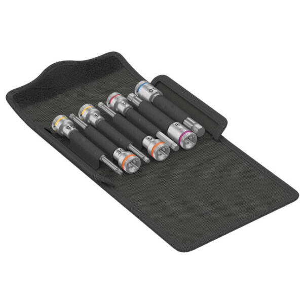 Wera 004176 Hex/Torx Bit Socket Bicycle Set 8, 7 Pieces