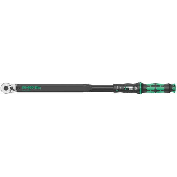 Wera 075624 80-400 Nm Click-Torque C 5 Torque Wrench 1/2" Drive With Reversible Ratchet