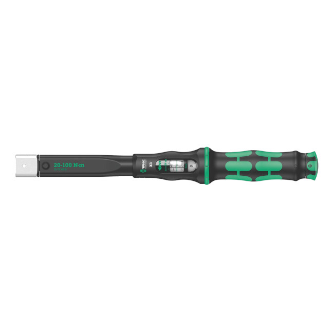 Wera 075653 20-100 Nm Torque Wrench for 9x12 mm Interchangeable Insert Tools