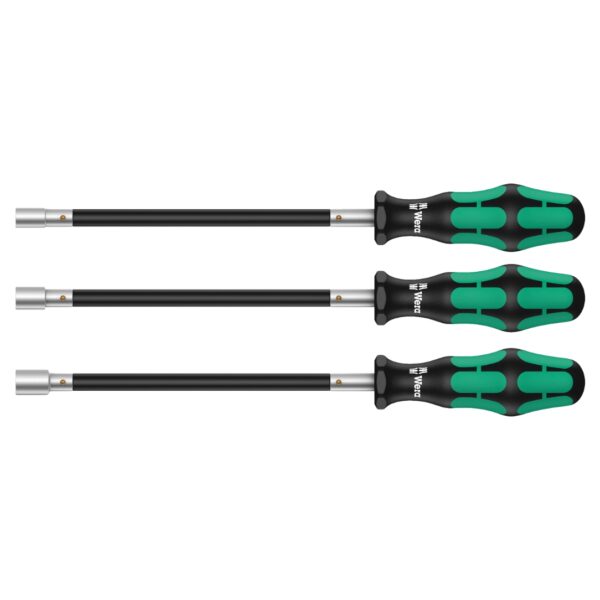 Wera 135311 391/3 Hose Clamp Screwdriver Set 3-Piece