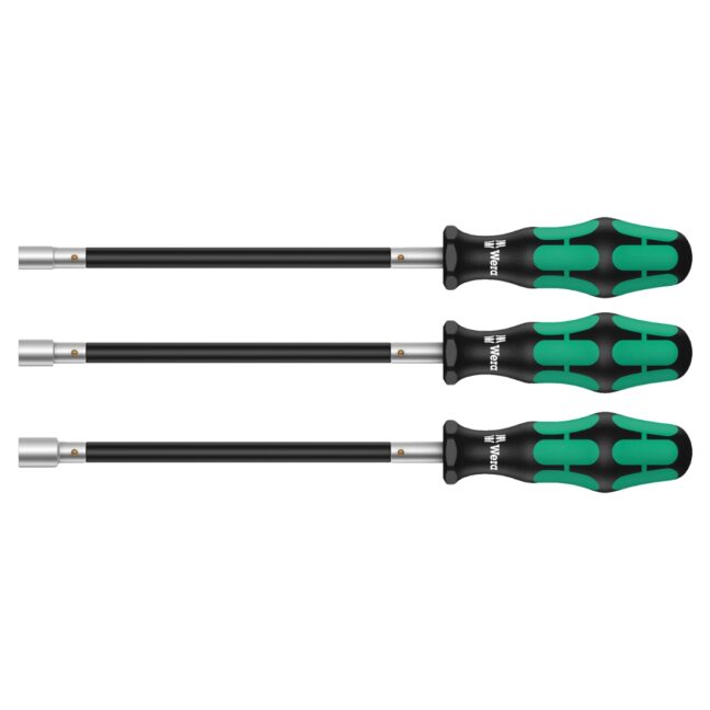 Wera 135311 391/3 Hose Clamp Screwdriver Set 3-Piece