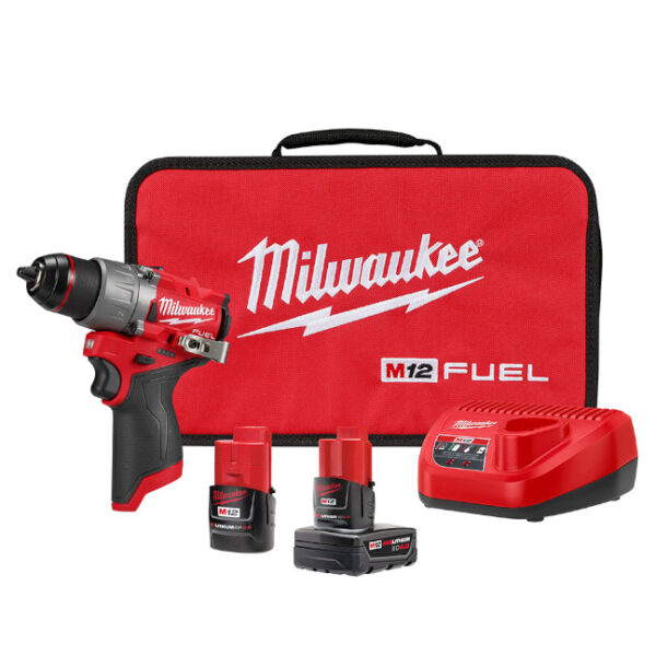 Milwaukee 3404-22 M12 FUEL™ 1/2" Hammer Drill/Driver Kit