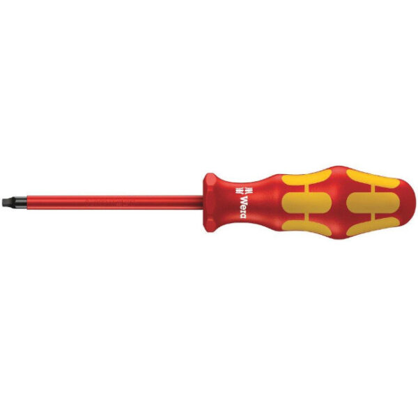 Wera 004784 168 i VDE Insulated Square Drive Screwdriver SQ2 x 200mm