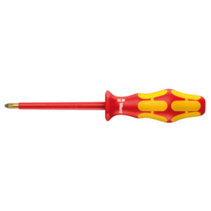 Wera 006160 162 i VDE Pozidriv Screwdriver #0 x 80mm