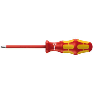 Wera 006162 162 i VDE Pozidriv Screwdriver #1 x 80mm