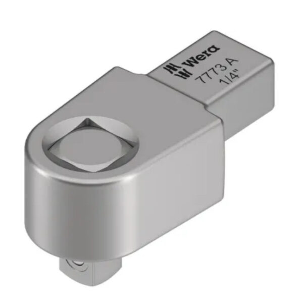 Wera 078200 Torque Wrench 1/4" Drive Square Insert - 9x12 Fitting