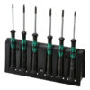 Wera 118154 Kraftform Micro Security Torx Precision Screwdriver Set and Rack