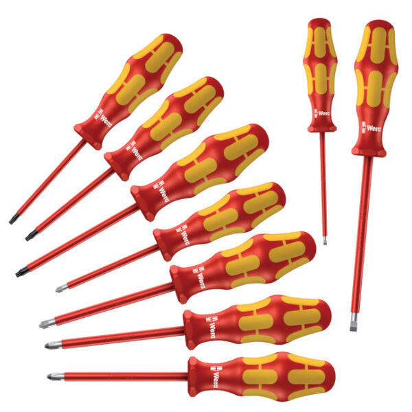 Wera 133355 167 i/6 VDE Screwdriver Set- 9 Piece