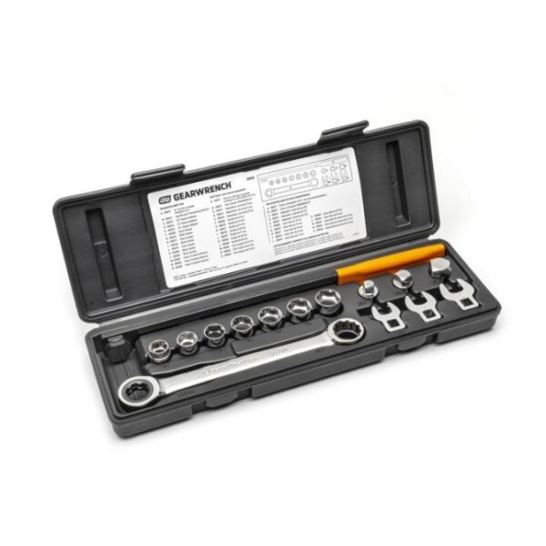 GearWrench 3680D Ratcheting Serpentine Belt Tool Set 15-Piece