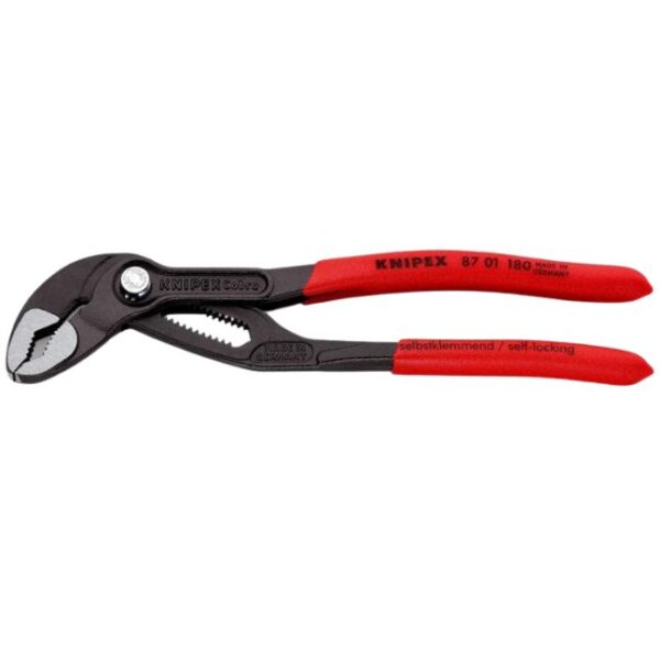 Knipex 001955S5 COBRA High-Tech Water Pump Pliers Set in Tool Roll 5-Piece