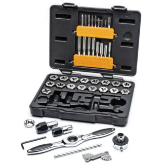 GearWrench 3885 SAE Ratcheting Tap and Die Set 42-Piece