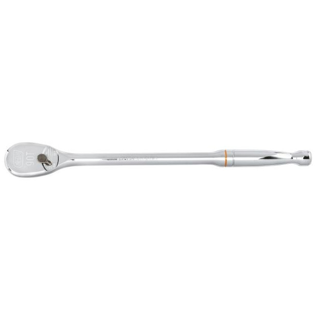 GearWrench 81360T 1/2" Drive 90-Tooth Long Handle Teardrop Ratchet 15"