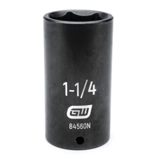 GearWrench 84560N 1/2" Drive 6 Point Deep Impact SAE Socket 1-1/4"