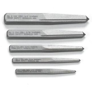 Gearwrench 720DD Straight Fluted Screw Extractor Set 5-Piece