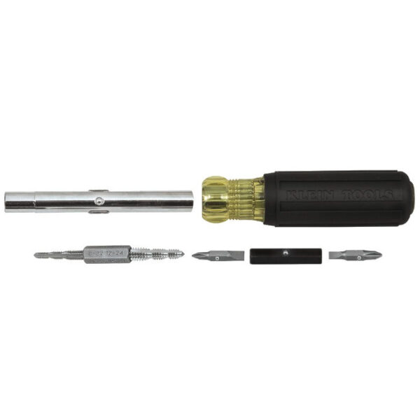 Klein 32517 Multi-Bit Screwdriver / Tap Tool, 14-Piece