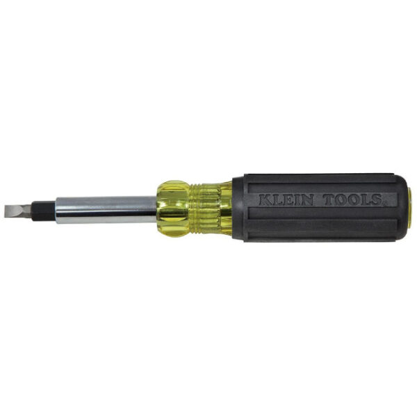 Klein 32557 Multi-Bit Screwdriver / Nut Driver, 10-in-1, Heavy Duty