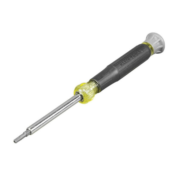 Klein 32585 Multi-Bit Electronics Screwdriver, 4-in-1, Torx Bits