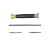 Klein 32585 Multi-Bit Electronics Screwdriver, 4-in-1, Torx Bits