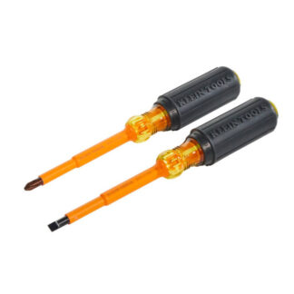 Klein 33532-INS Screwdriver Set, 1000V Insulated Slotted and Phillips, 2-Piece
