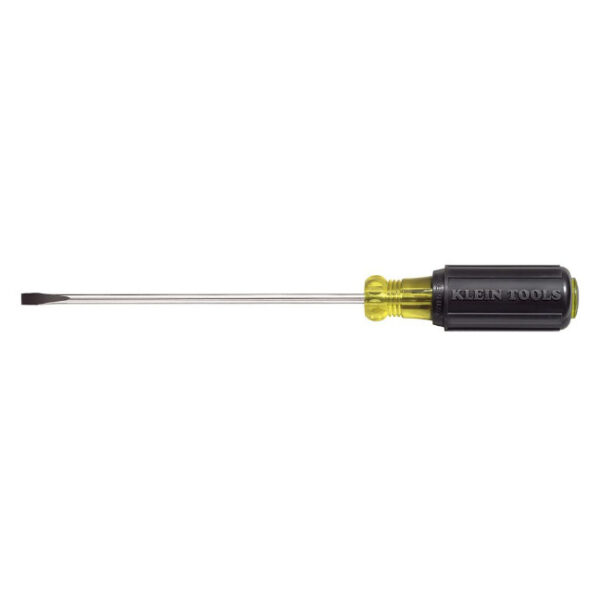 Klein 601-10 Screwdriver, 3/16-Inch Cabinet, 10-Inch Shank