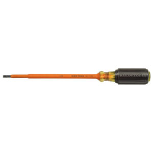 Klein 601-7-INS Insulated Screwdriver, 3/16-Inch Cabinet, 7-Inch