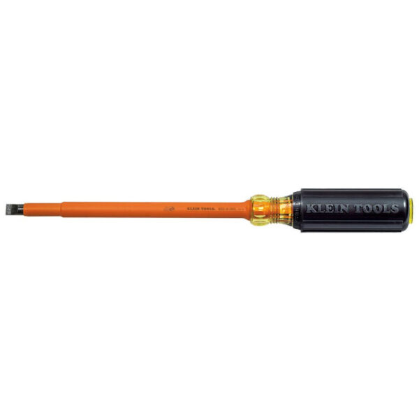 Klein 602-8-INS Insulated Screwdriver, 3/8-Inch Cabinet, 8-Inch Klein 602-8-INS Insulated Screwdriver, 3/8-Inch Cabinet, 8-Inch