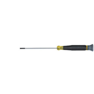 Klein 614-4 1/8-Inch Cabinet Electronics Screwdriver, 4-Inch