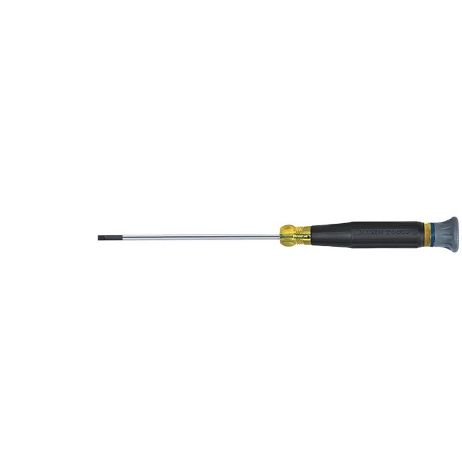 Klein 614-4 1/8-Inch Cabinet Electronics Screwdriver, 4-Inch