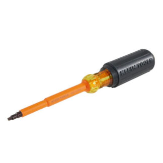 Klein 662-4-INS Insulated Screwdriver, #2 Square, 4" Shank