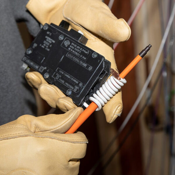 Klein 6956INS Slim-Tip 1000V Insulated Screwdriver, #1 Phillips, 6-Inch