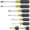 Klein 85078 Screwdriver Set, Multi-Application, 8-Piece