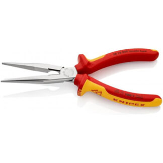 Knipex 2616200 1000V Insulated Long Nose Pliers with Cutter