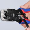 Knipex 975112 8-1/4" (200mm) Crimping Pliers for Western Plug Types
