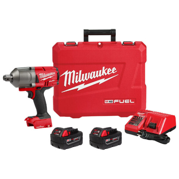 Milwaukee 2864-22R M18 FUEL 3/4" High Torque Impact Wrench with Friction Ring with ONE-KEY Kit