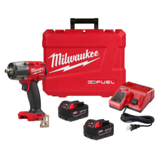 Milwaukee 2962-22R M18 FUEL 1/2" Mid-Torque Impact Wrench with Friction Ring Kit