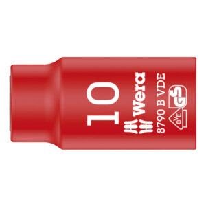 Wera 004954 8790B VDE Insulated Socket 10.0 x 3/8"