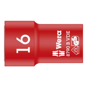 Wera 004960 8790B VDE Insulated Socket 16.0 x 3/8"