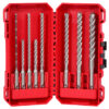 ilwaukee 48-20-7663 SDS+ MX4 4-Cutter Drill Bit Kit 8-Piece